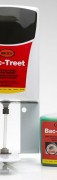 Automated Battery-Powered System for controlling odors and grease build-up in Grease-Traps, Sump-Pits, Dialysis Machines & Holding-Tanks.